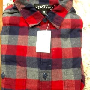 J Crew flannel shirt